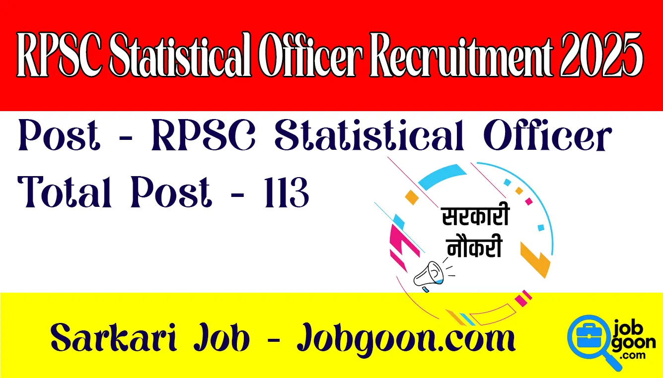 RPSC Statistical Officer